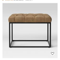 Foo rest Ottoman With Metal Frame $40