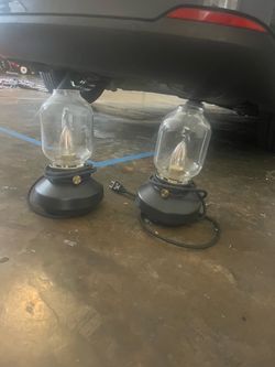 Black Table Lamps – $15 Each / $25 Both OBO
