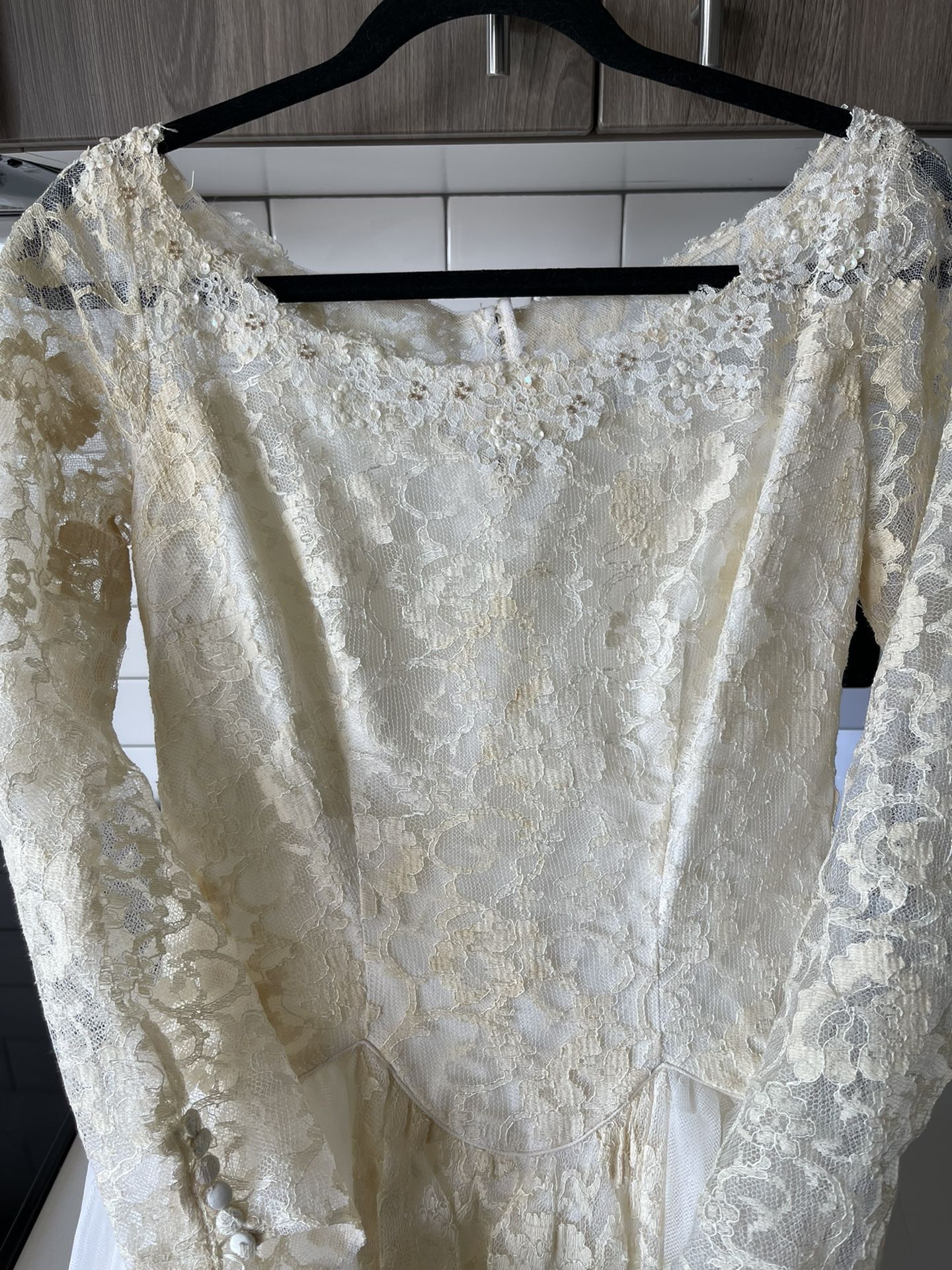 maurer original vintage wedding gown