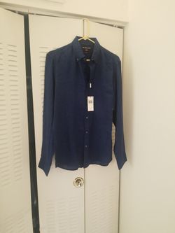 MENS LONG SLEEVE MICHAEL KORS SHIRT 