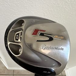 TaylorMade R5 Dual D Type 9.5° Driver Right Hand With Head Cover