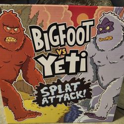 Bigfoot Vs Yeti Brand New Never Opened 