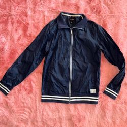 Adam Levine Blue Windbreaker Jacket 