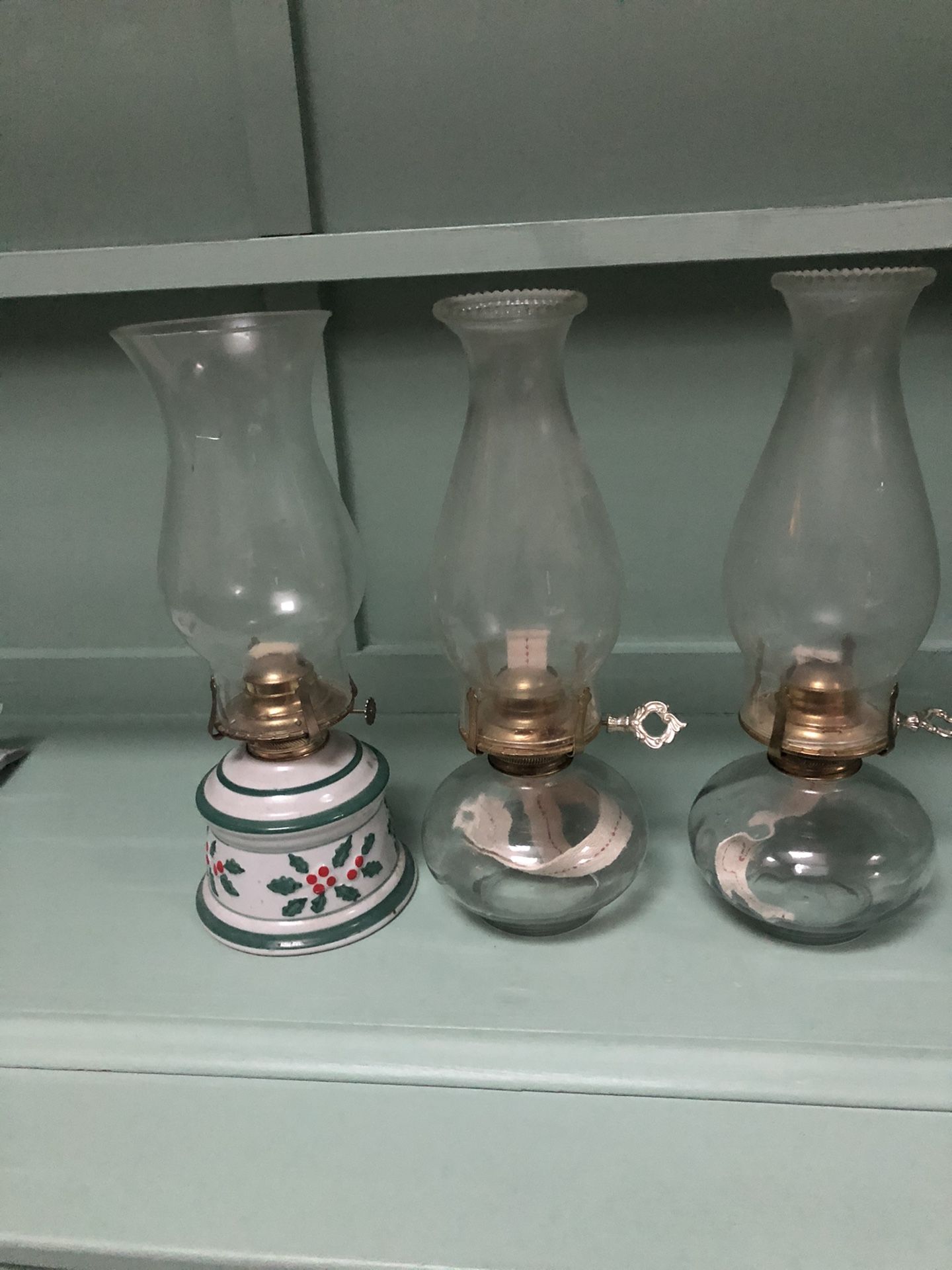 Kerosene lamps