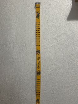 Yellow size 38 ed hardy belt