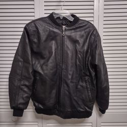 Leather Jacket -black 