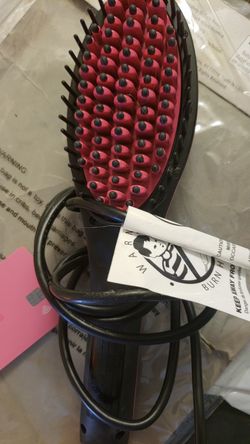 Brush straightner