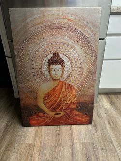 Buddha canvas picture