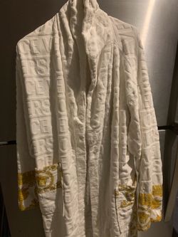 White Versace Robe