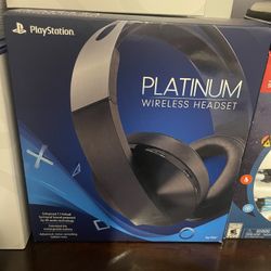 **********PLAYSTATION PLATINUM HEADSET PS4/PS5******