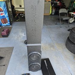 Memphis Audio MJMECHEV8D1 Dual 8" Subwoofer 