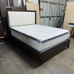 Queen Bed With Mattress $319