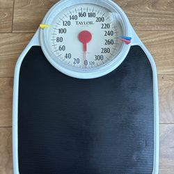 Taylor Mechanical Bathroom Scale | 300 lb Capacity | Works Great!