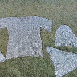 Chainmail Shirt And 3 Cowl's 