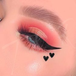 Lottie London Heart Stamp Liquid Eyeliner - Ultra Black