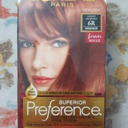 L'oreal Preference Hair Color Light Auburn 