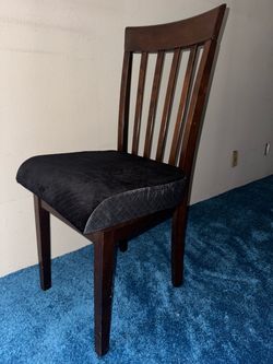 Nice Wood CHAIR with big cushion