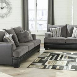 Millingar Smoke Living Room Set

