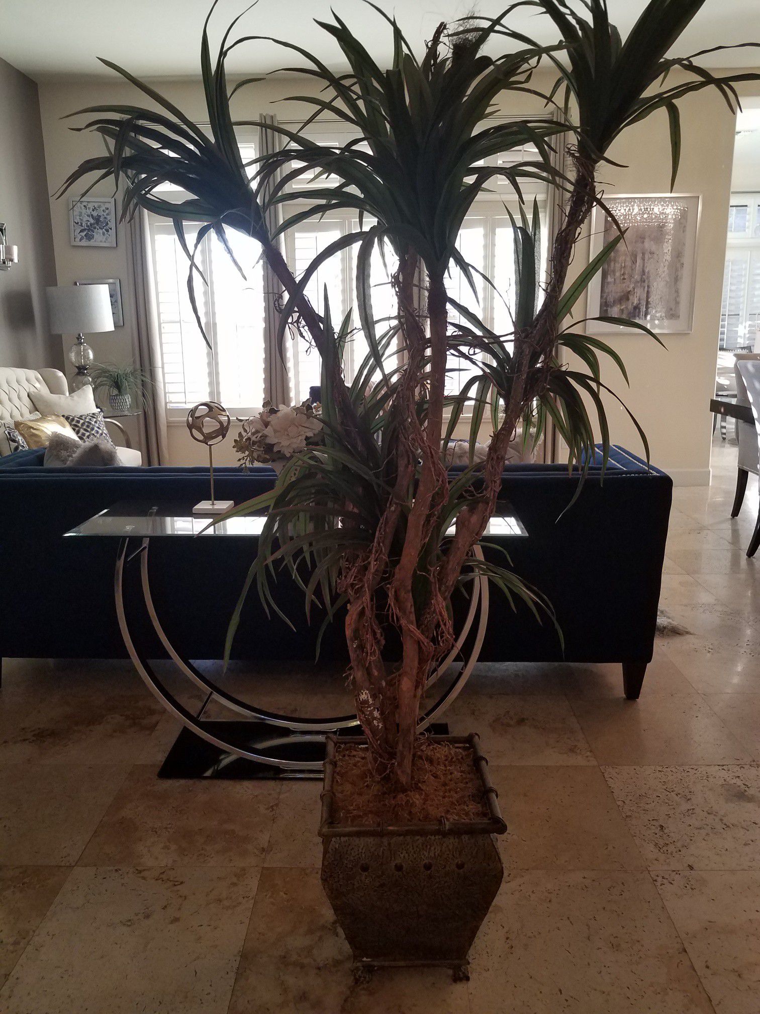Nice tall faux plant