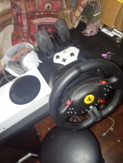 🎮 Xbox Series S Gaming Bundle + Ferrari Racing Wheel & Accessories 🏎️🔥