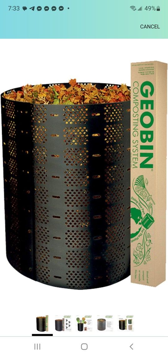 BRAND NEW..Presto Products Geobin Compost Bin - 246 Gallon, Expandable, Easy Assembly, Made in The U