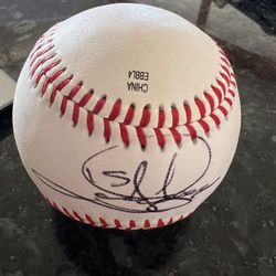 Baseball Signed By Jay Buhner At Mariners Stadium In 2008