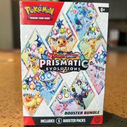 Prismatic Evolution Booster Bundle Pack