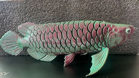 3d printed Arowana  8 inch