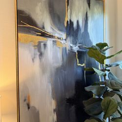Large Contemporary Framed Art