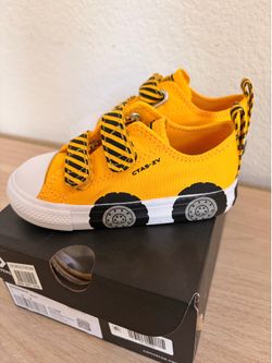 Converse Chuck Taylor All Star Construction Truck Toddler Shoes size 7