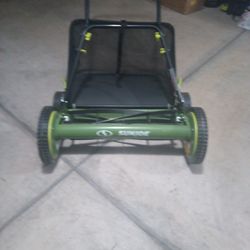 sun joe corta cesped manual 