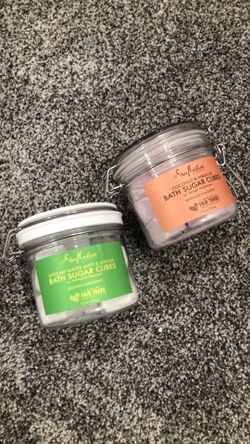 Shea Moisture bath 🛁 sugar cubes