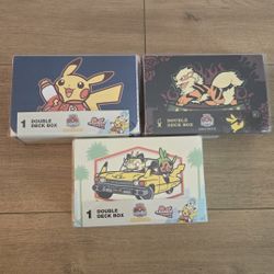 For Sale:
Brand New Still Sealed 2025 World Championships Anaheim Pokemon Double Deck Box