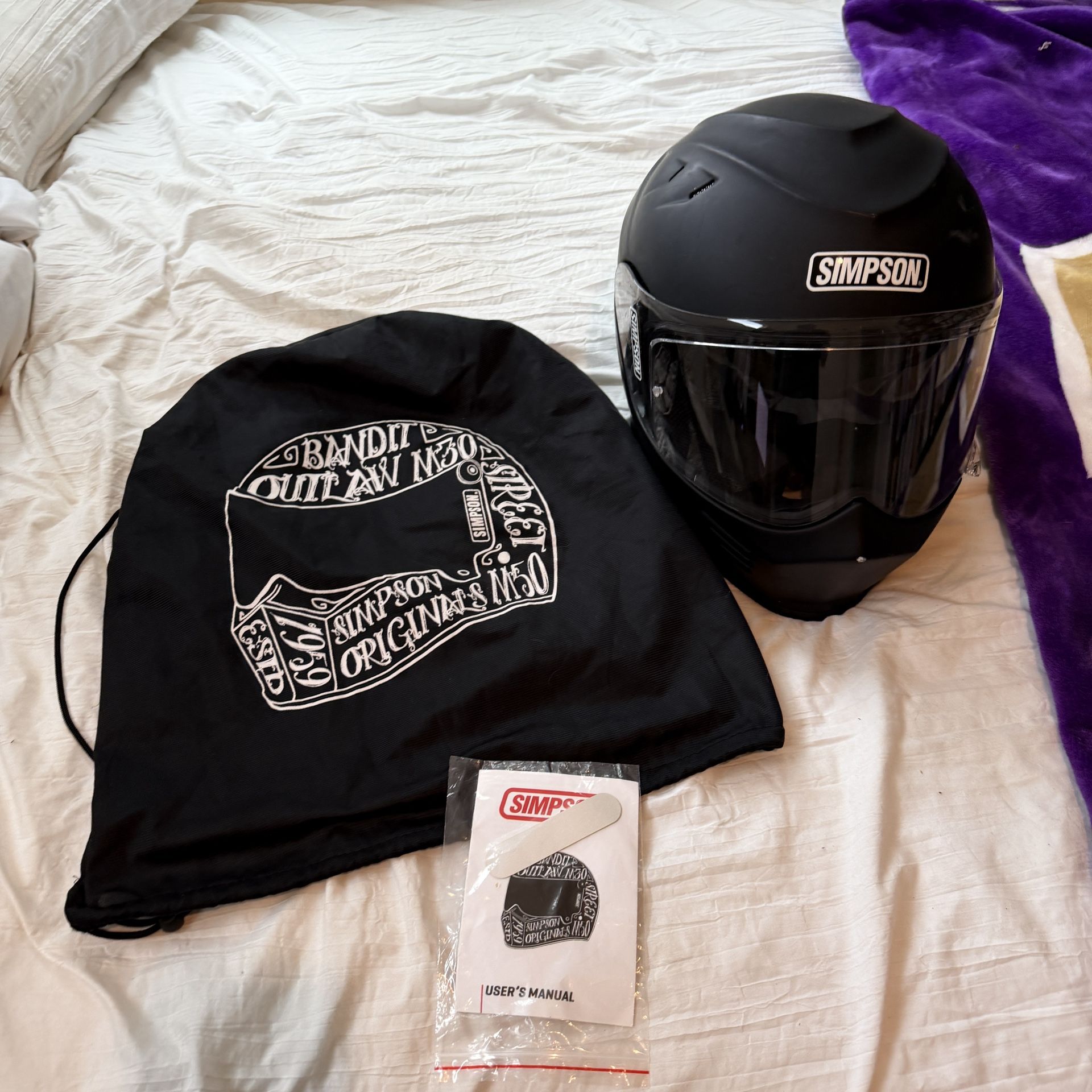 Simpson Outlaw Bandit Helmet Small