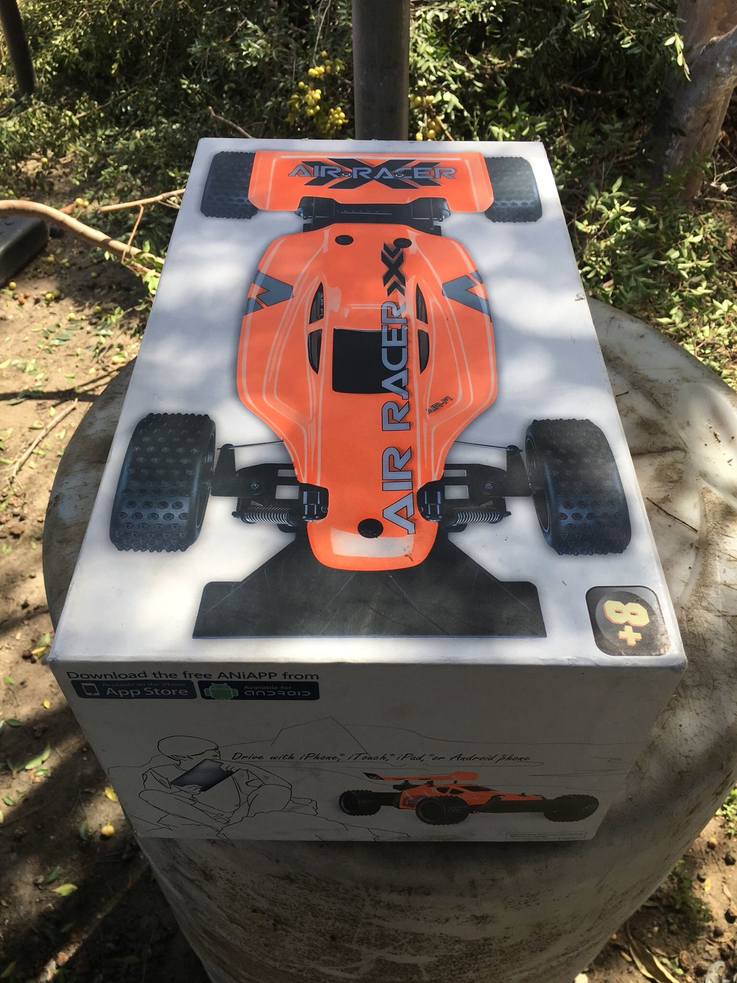 Appnificent Air Racer X Cell phone app remote control car
