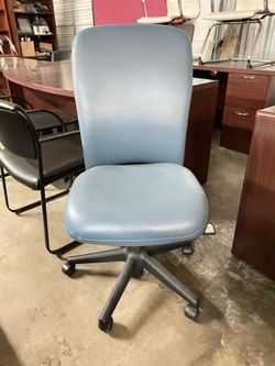 Armless office chair 