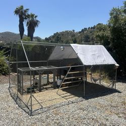 Chicken Coop And Extended Run For Sale