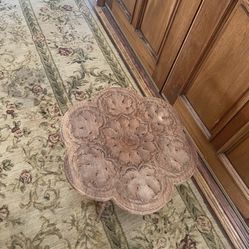 Ornate wooden table 