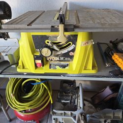 Ryobi Table Saw And delta Shop  Master Used But Good 