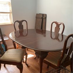 Ethan Allen Formal Dining Set And Buffet 