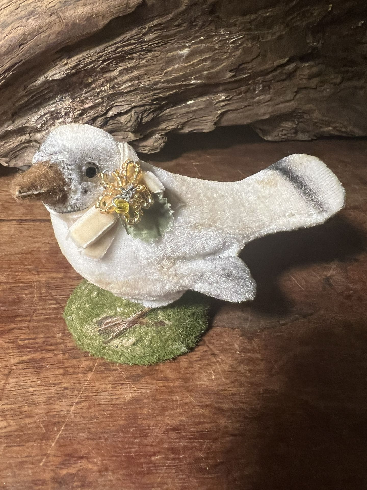 Velvet bird by Bethany Lowe Easter Spring