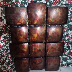 Iridescent Metal Wall Art Decor