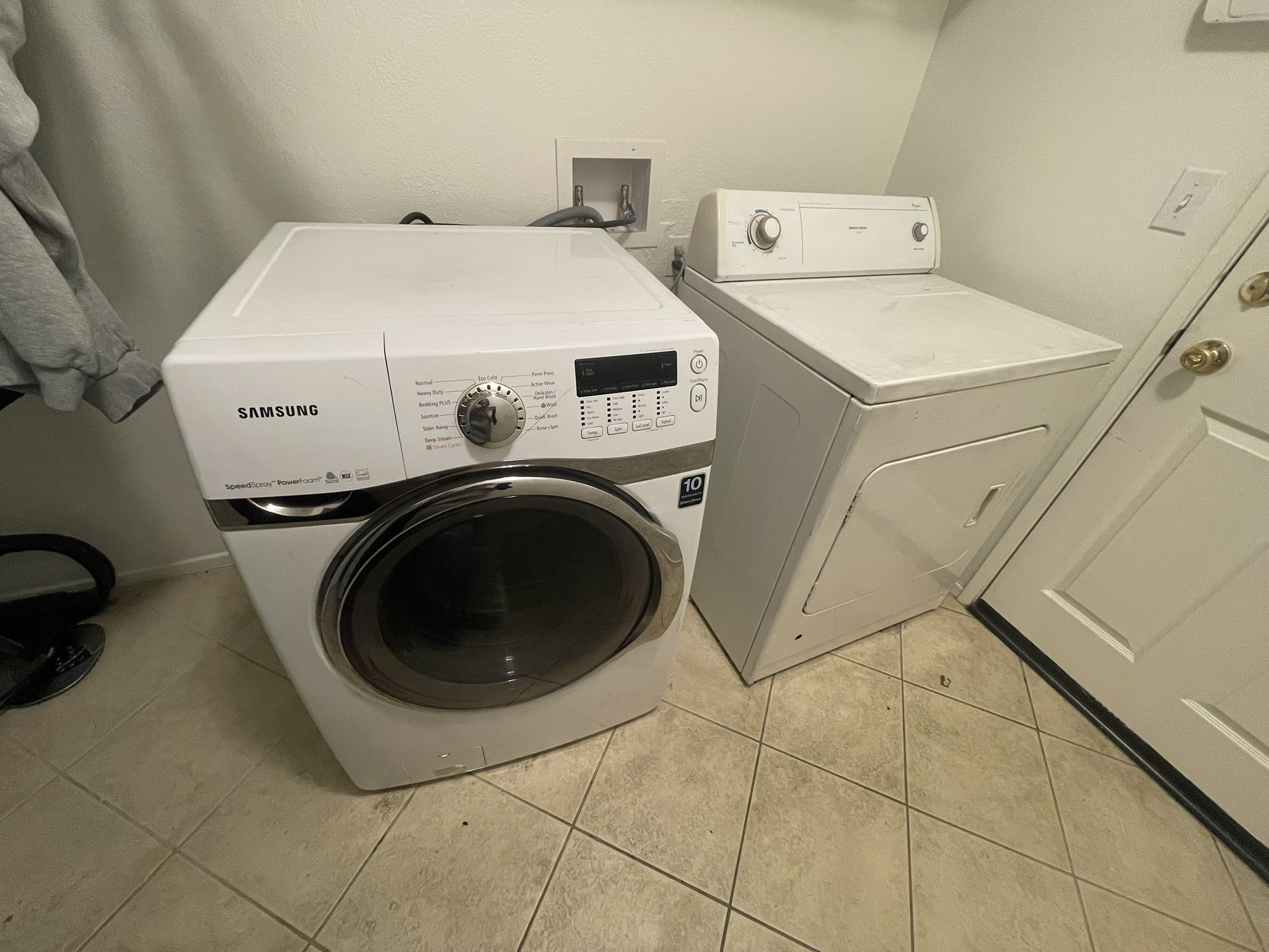 Free dryer- Washer $100