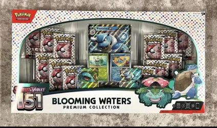 Pokemon Blooming Waters Premium Collection Scarlet & Violet 151 Brand New