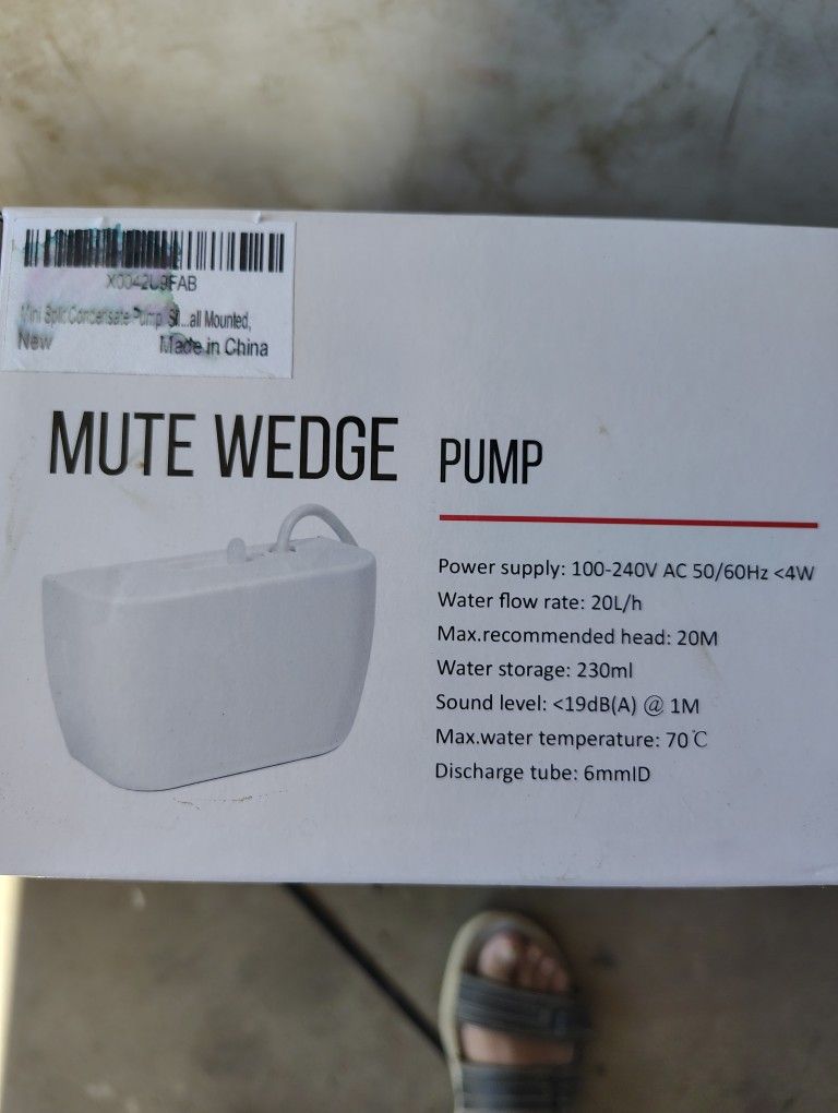 Wedge Pump For Airconditiner