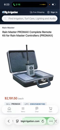 Rain master control