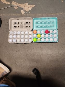 36 Used Golf Balls Taylor Made, Titleist, Callaway