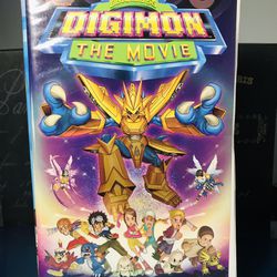 DIGIMON The Movie  (2000 Saban Entertainment VHS)