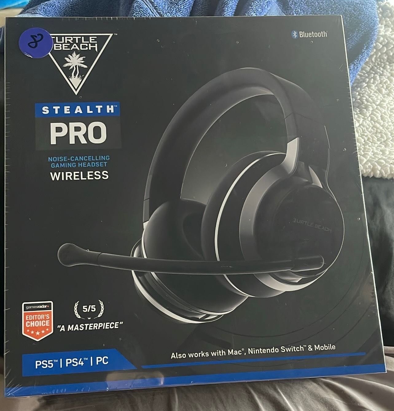 turtle beach stealth pro noise-cancelling gaming headset wireless