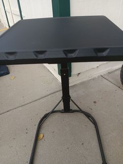Black table 
